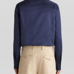 COTTON SHIRT WITH ETRO CUBE LOGO