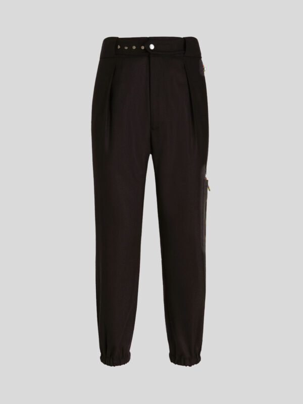 TROUSERS WITH ONE TUCK