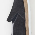 SLIP-ON SHOES IN SUEDE - GREY