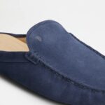TOD'S GOMMINO MULE SHOES IN SUEDE