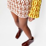PLATFORM ANKLE BOOTS IN LEATHER - BROWN