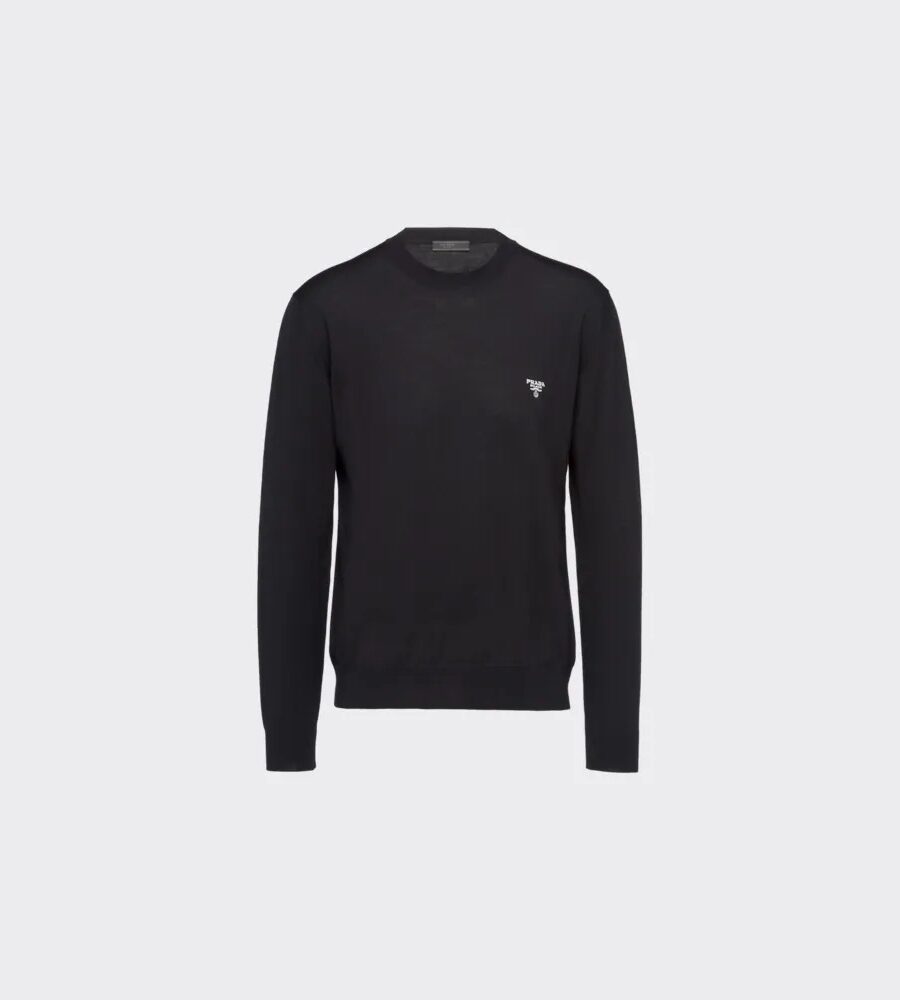 SUPERFINE WOOL CREWNECK SWEATER
