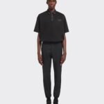 GABARDINE TROUSERS