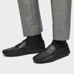 SAFFIANO LEATHER LOAFERS