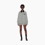 CHECK BLOUSON JACKET