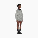 CHECK BLOUSON JACKET