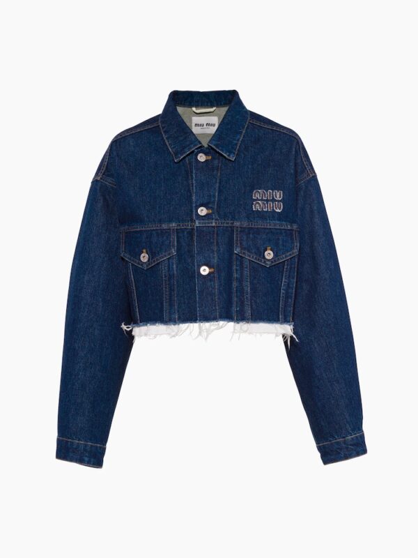 CROPPED DENIM JACKET