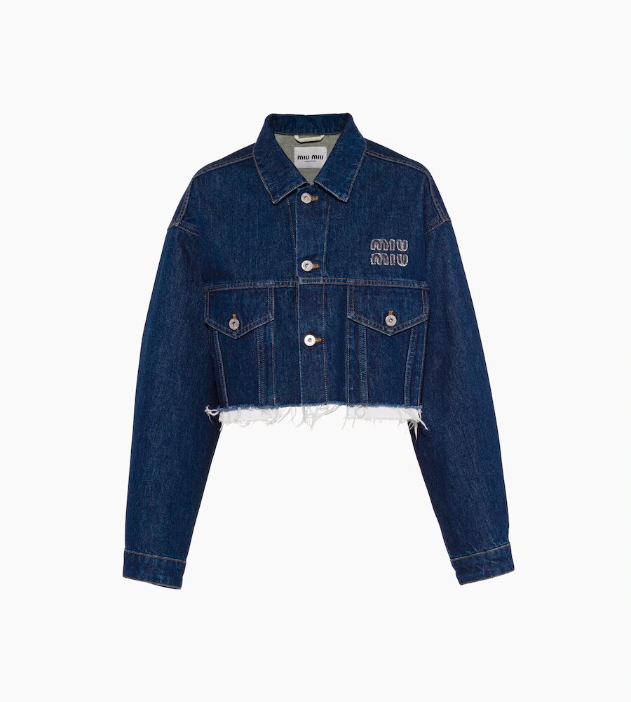 CROPPED DENIM JACKET