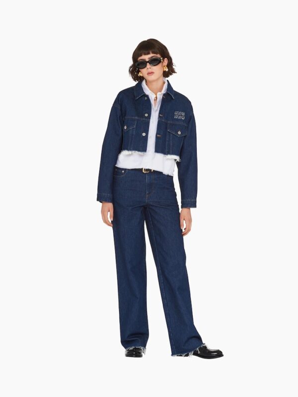 CROPPED DENIM JACKET