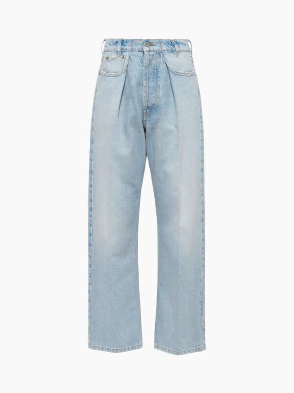 LOW RISE CROPPED JEANS