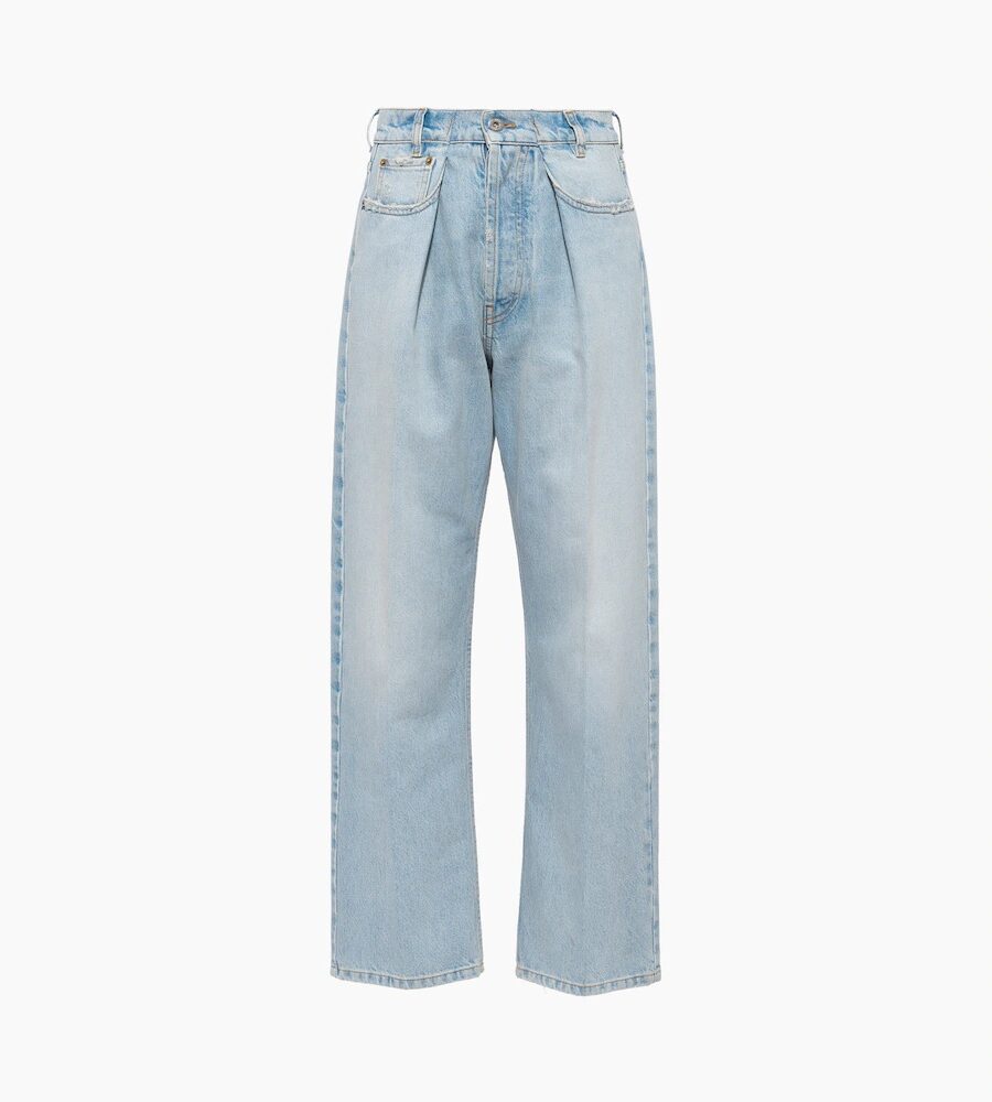 LOW RISE CROPPED JEANS