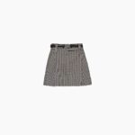 CHECK MINI SKIRT