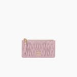 NAPPA LEATHER MATELASSÉ CARD HOLDER