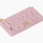 NAPPA LEATHER MATELASSÉ CARD HOLDER