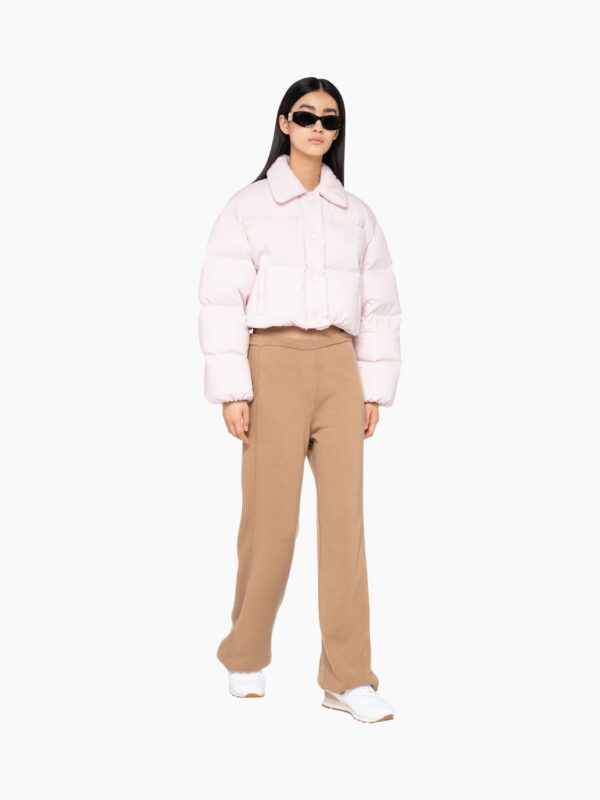 CROPPED BOMBER PUFFER