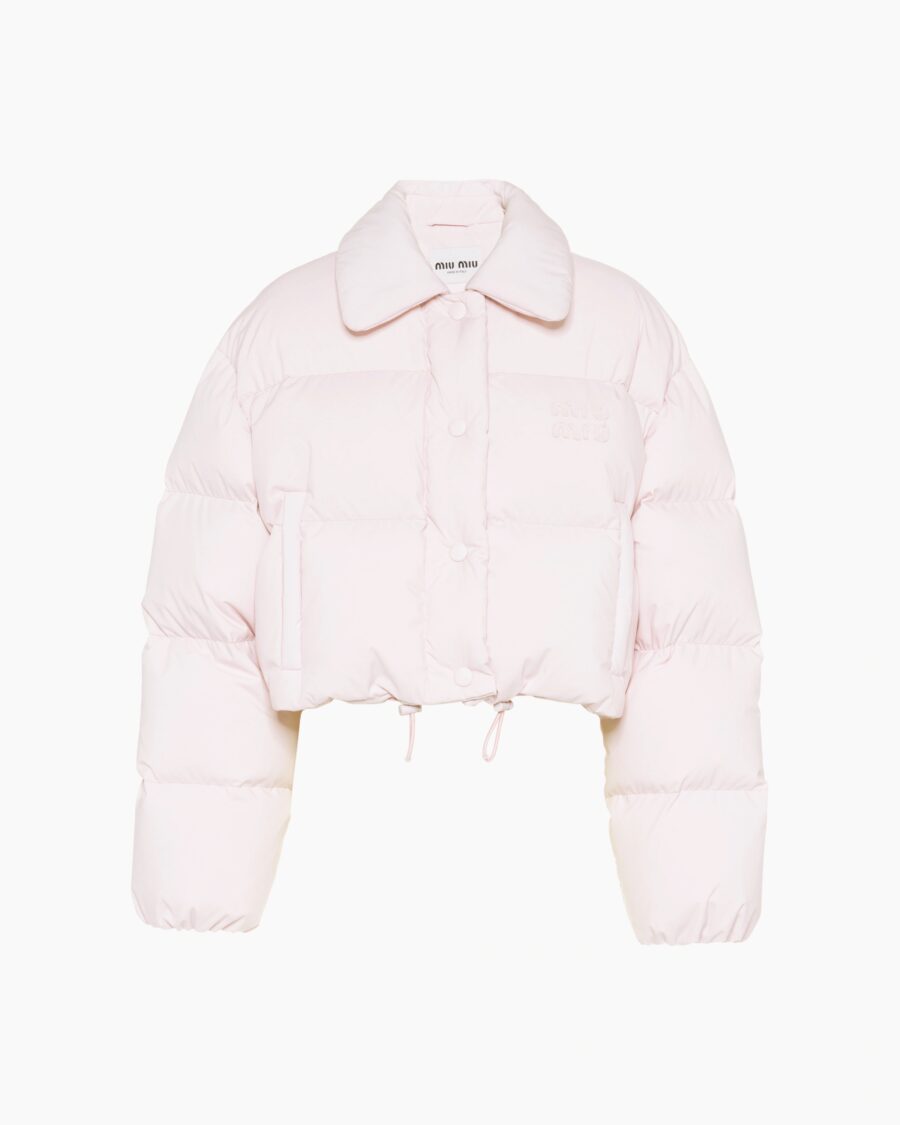 CROPPED BOMBER PUFFER