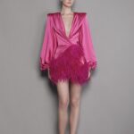 FARAH MINI FEATHER DRESS