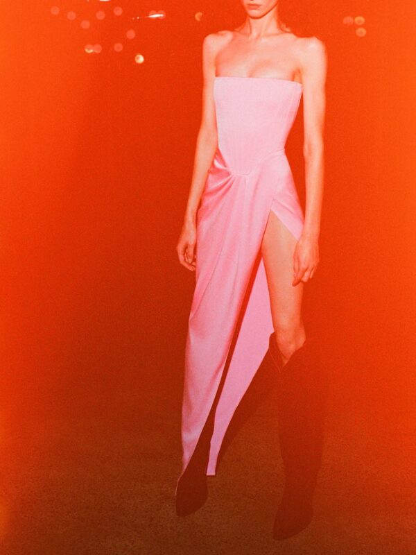 LEDGER STRAPLESS DRESS