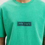 GARMENT DYE BOX LOGO TEE