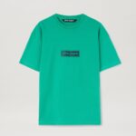 GARMENT DYE BOX LOGO TEE