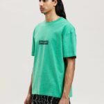 GARMENT DYE BOX LOGO TEE