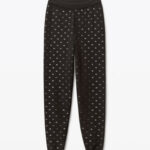 CRYSTAL LOGO LEGGING IN STRETCH NYLON