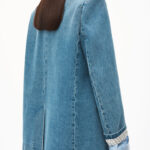 DOUBLE BREASTED DENIM JACKET