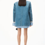 DOUBLE BREASTED DENIM JACKET
