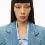DOUBLE BREASTED DENIM JACKET