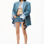 DOUBLE BREASTED DENIM JACKET
