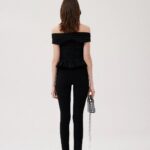 OFF THE SHOULDERS PEPLUM TOP