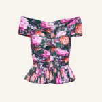OFF THE SHOULDERS PEPLUM TOP