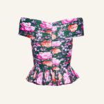 OFF THE SHOULDERS PEPLUM TOP