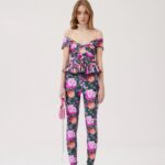 OFF THE SHOULDERS PEPLUM TOP