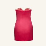 STRAPLESS CUTOUT MINI DRESS