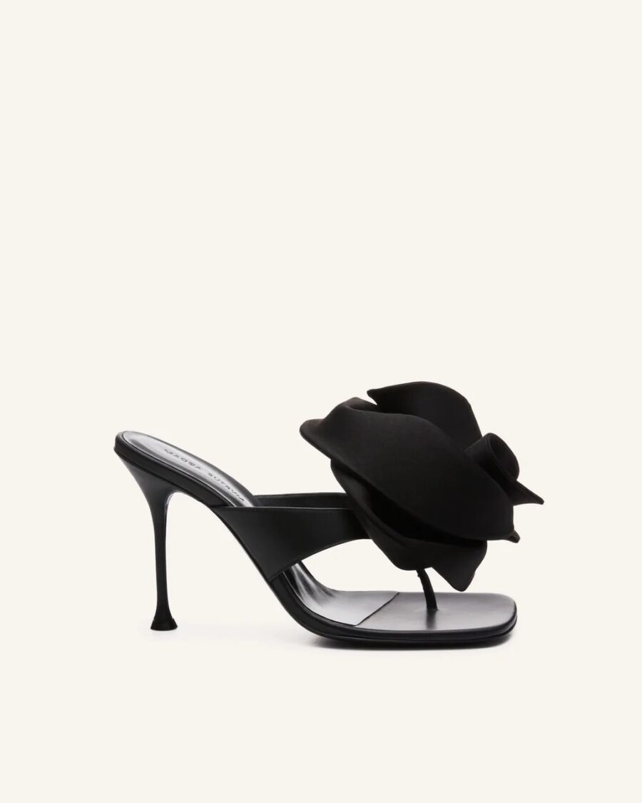 3D FLOWER HEEL
