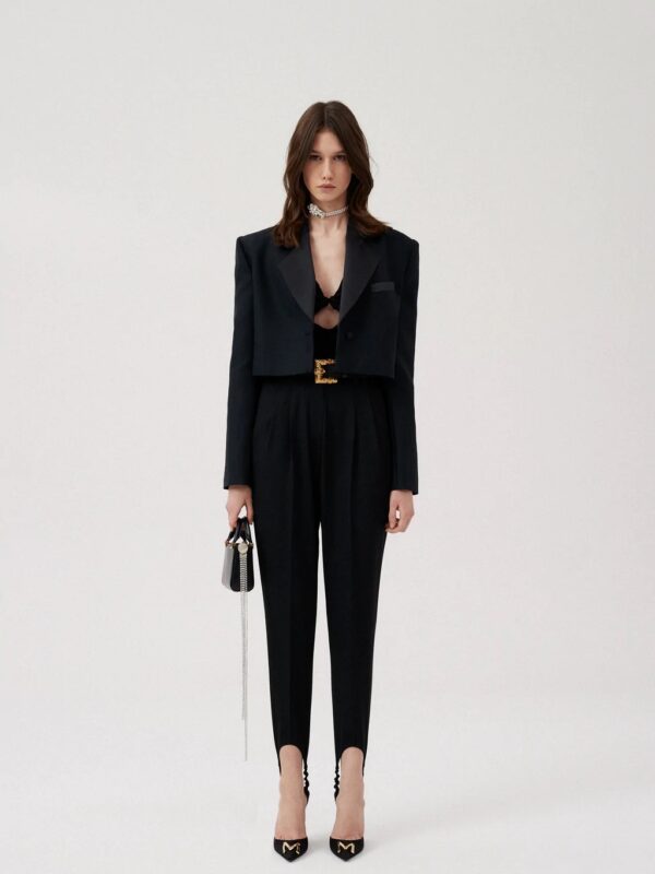 WOOL STIRRUP PANTS