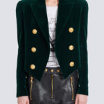 VELVET SPENCER JACKET