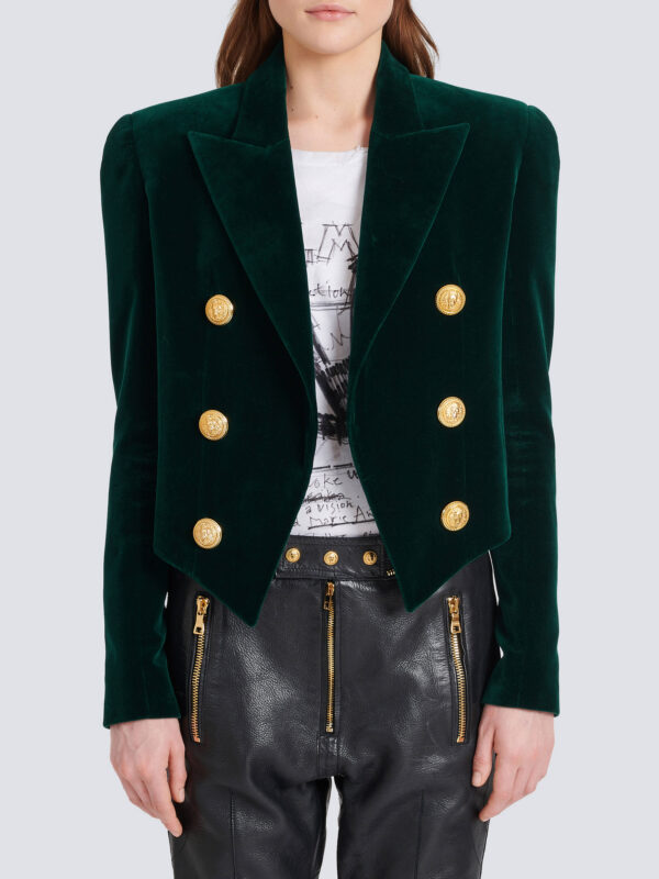 VELVET SPENCER JACKET
