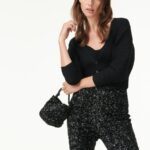 SOFTLY SPARKLES SMALL POUCH BAG