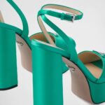 HIGH HEEL SATIN PLATFORM