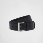 LEATHER LOGO BELT