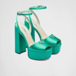 HIGH HEEL SATIN PLATFORM
