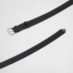 LEATHER LOGO BELT