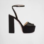 HIGH HEEL SATIN PLATFORM