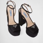 HIGH HEEL SATIN PLATFORM