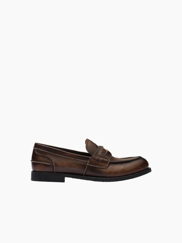 PENNY LEATHER LOAFERS