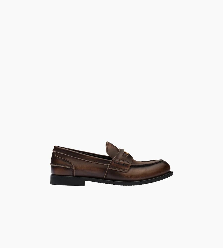 PENNY LEATHER LOAFERS