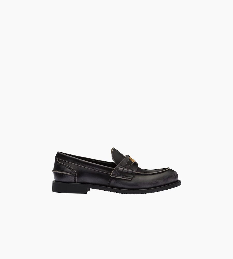 PENNY LEATHER LOAFERS