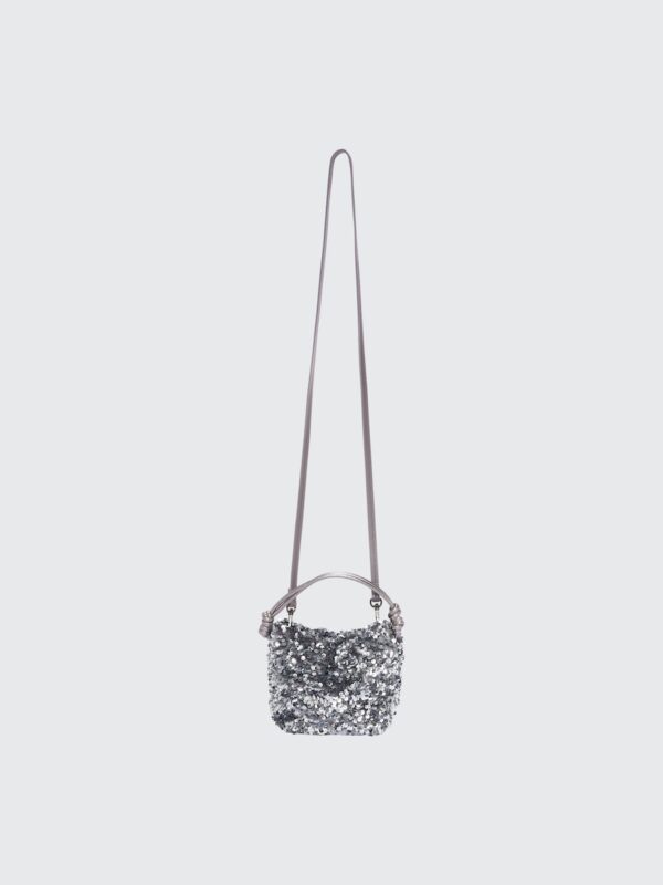SOFTLY SPARKLES SMALL POUCH BAG